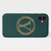 Leopard Y Case-Mate iPhone Case (Achterkant (horizontaal))