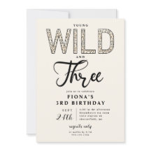 Leopard Young Wild Drie verjaardag