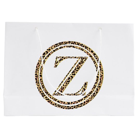 Leopard Z Large Cadeautasje (Achterkant)
