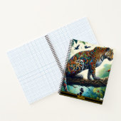 Leopard Zeal: Levendige Oerwouden Notitieboek (Binnen)