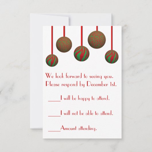 Leopard Zebra Kaart (Achterkant)