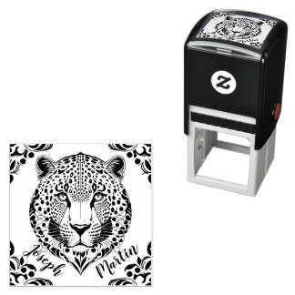 Leopard Zelfinktende Stempel