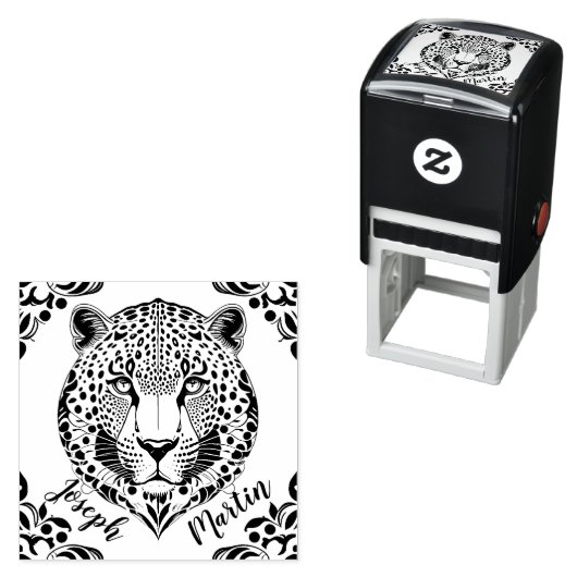 Leopard Zelfinktende Stempel (In situ)
