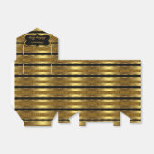 Leopard Zwart Goud Verjaardagsfeestje Favor Gesche Bedankdoosjes (Uitgevouwen)