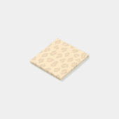 Leopard zwart Sinaasappel Wild Animal huidpatroon Post-it® Notes (Schuin)