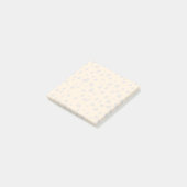Leopard zwart Sinaasappel Wild Animal huidpatroon Post-it® Notes (Schuin)