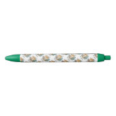 Leopard Zwarte Inkt Pen (Voorkant)