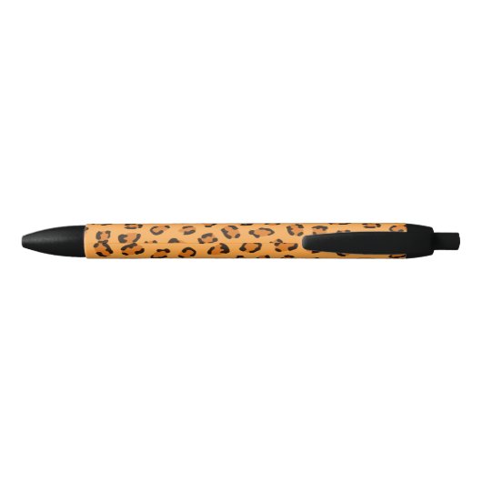 Leopard Zwarte Inkt Pen (Achterkant)