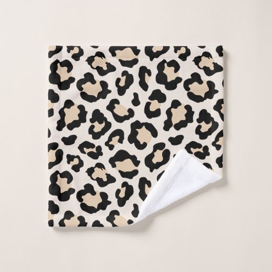 Leopardafdruk Bad Handdoek (Wasdoekje)