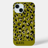 Leopardafdruk Case-Mate iPhone Case (Achterkant)