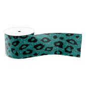 Leopardafdruk Grosgrain Lint (Spoel)