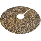 Leopardafdruk Kerstboom Rok (Gekanteld)