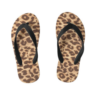 Leopardafdruk Kinder Teenslippers