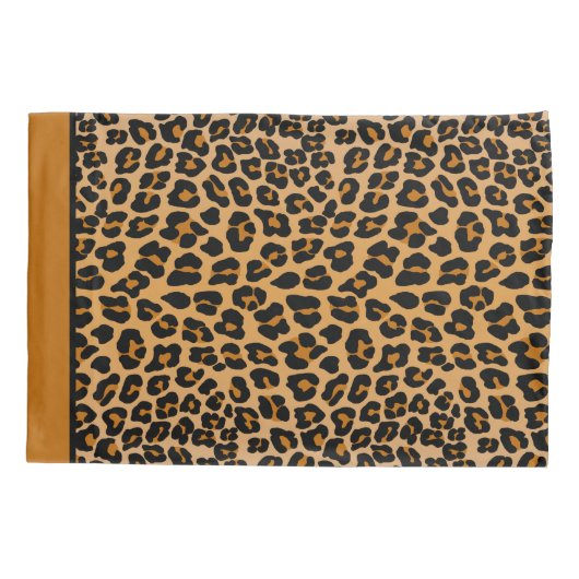 Leopardafdruk Kussensloop (Achterkant)