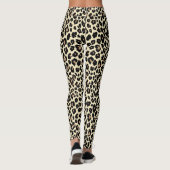 Leopardafdruk Leggings (Achterkant)