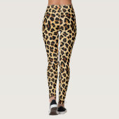 Leopardafdruk Leggings (Achterkant)