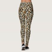 Leopardafdruk Leggings (Achterkant)