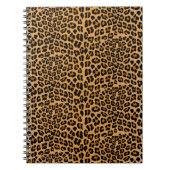 Leopardafdruk Notitieboek (Voorkant)
