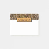 Leopardafdruk Post-it® Notes (Voorkant)