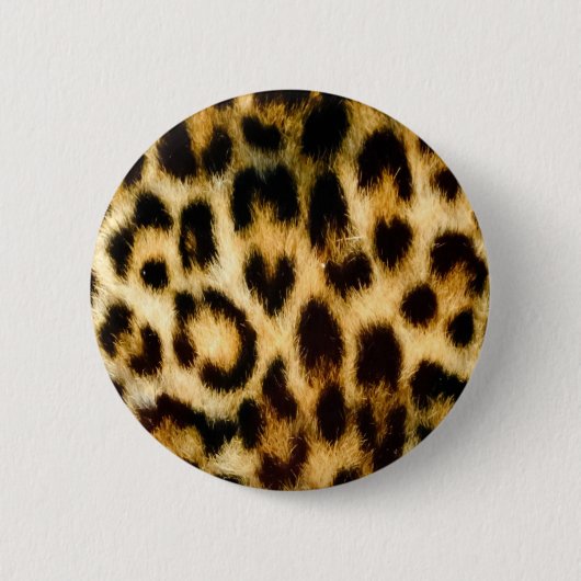 Leopardafdruk Ronde Button 5,7 Cm (Voorkant)