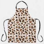 Leopardafdruk Schort (Voorkant)