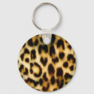 Leopardafdruk Sleutelhanger
