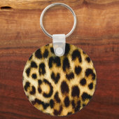 Leopardafdruk Sleutelhanger (Voorkant)