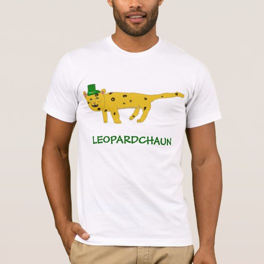 Leopardchaun apparel t-shirt (Voorkant)