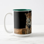 Leopardentasse Tweekleurige Koffiemok (Links)