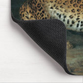 Leopardess (door Jean-Baptiste Oudry) Muismat (Hoek)