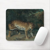Leopardess (door Jean-Baptiste Oudry) Muismat (Met muis)