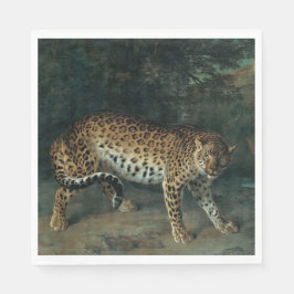 Leopardess (door Jean-Baptiste Oudry) Servet