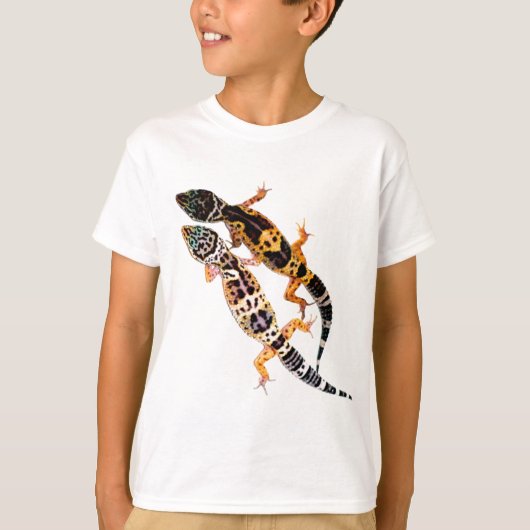 Leopardgecko Pärchen T-shirt (Voorkant)