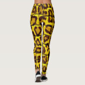 Leopardhuid Leggings (Achterkant)