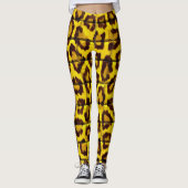Leopardhuid Leggings (Voorkant)