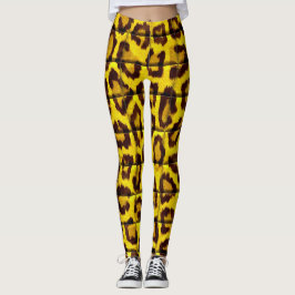 Leopardhuid Leggings