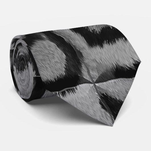 Leopardhuid Stropdas (Opgerold)