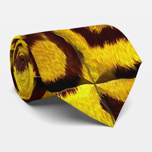 Leopardhuid Stropdas (Opgerold)