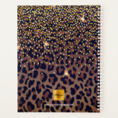 Leopardpatroon motivatie 2023 planner (Achterkant)