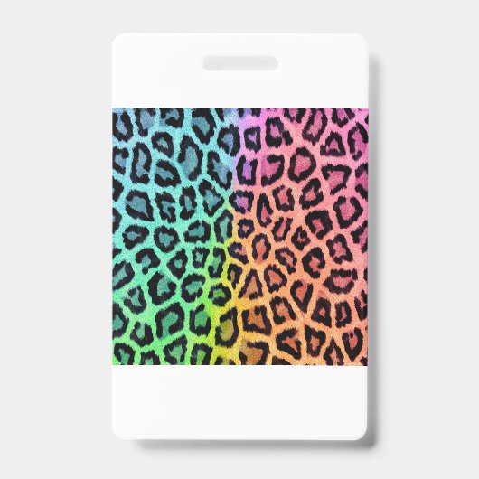 leopardregenboog bg badge (Voorzijde)