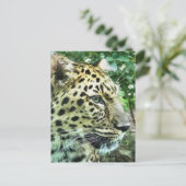 LEOPARDS BRIEFKAART (Staand voorkant)