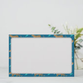 Leopards Briefpapier (Staand voorkant)