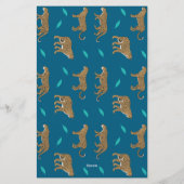 Leopards Briefpapier (Achterkant)