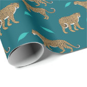 Leopards Cadeaupapier (Rol Hoek)