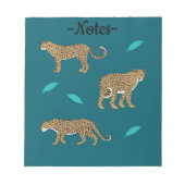 Leopards Notitieblok (Voorkant)
