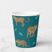Leopards Papieren Bekers (Voorkant)