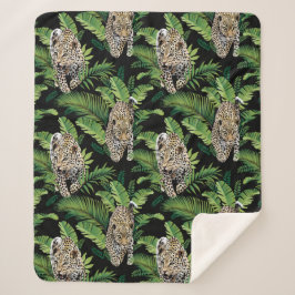 Leopards Patroondekens Sherpa Deken