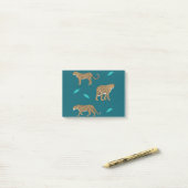 Leopards Post-it® Notes (Op bureau)