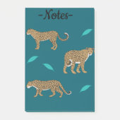 Leopards Post-it® Notes (Voorkant)