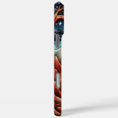 Leopard's Realm: een Schilderachtig Uitzicht Case-Mate iPhone Case (Achterkant / Rechts)